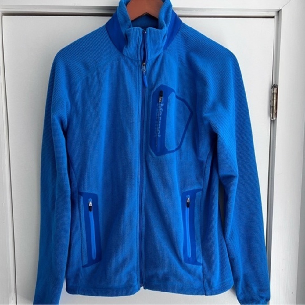 Marmot Men’s  Grid Tech Fleece Jacket Full Zip Medium